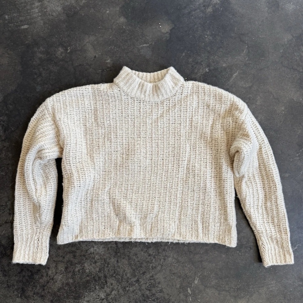 Cozy Naadam mock neck sweater